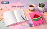 Fur Note Book with fruit shape Front pocket