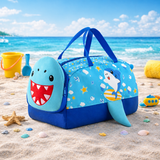Cute Animal Kids Travel Duffle Bag | Large Capacity Cartoon Weekender Bag | Lightweight Storage Bag for School & Trips