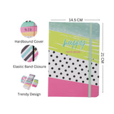 Premium hardbound NoteBook with Elastic band