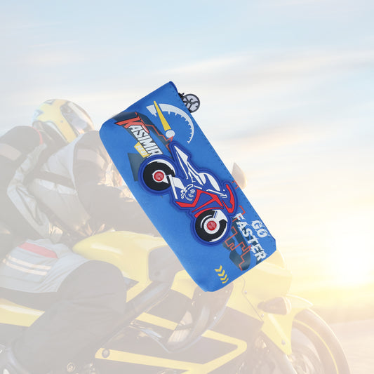Motorcycle Design  Pencil Case/pouch, with Zipper Closure