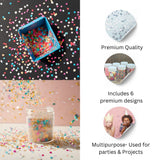 Glitter kit with Mini Jars,(Pack of 24), Art & Craft