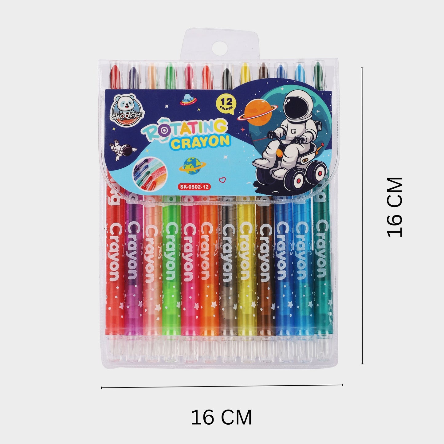 Twist crayons  12 shades