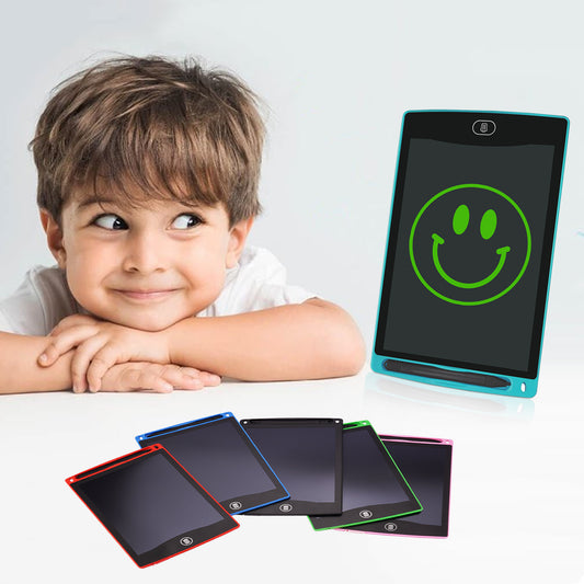 LCD writing tablet 12" inch with stylus pen and rainbow display screen