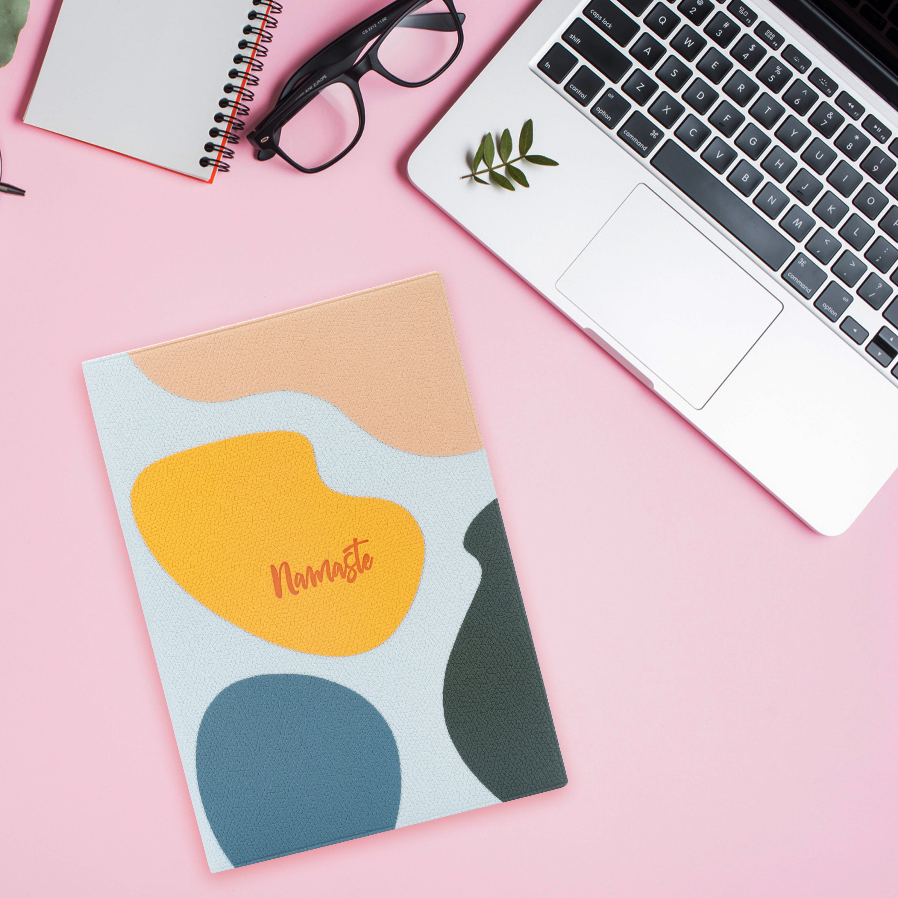 Premium NoteBook A5 with Abstract leather cover