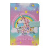 Premium Buckle Notebook A5 Unicorn