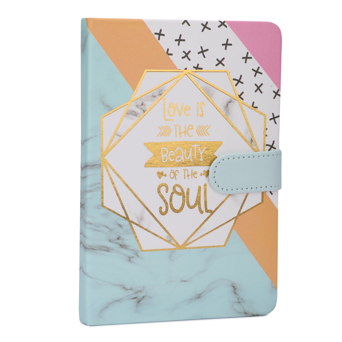 Premium Buckle Notebook A5  with motivational quotes