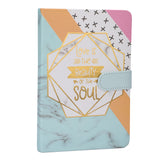 Premium Buckle Notebook A5with motivational quotes