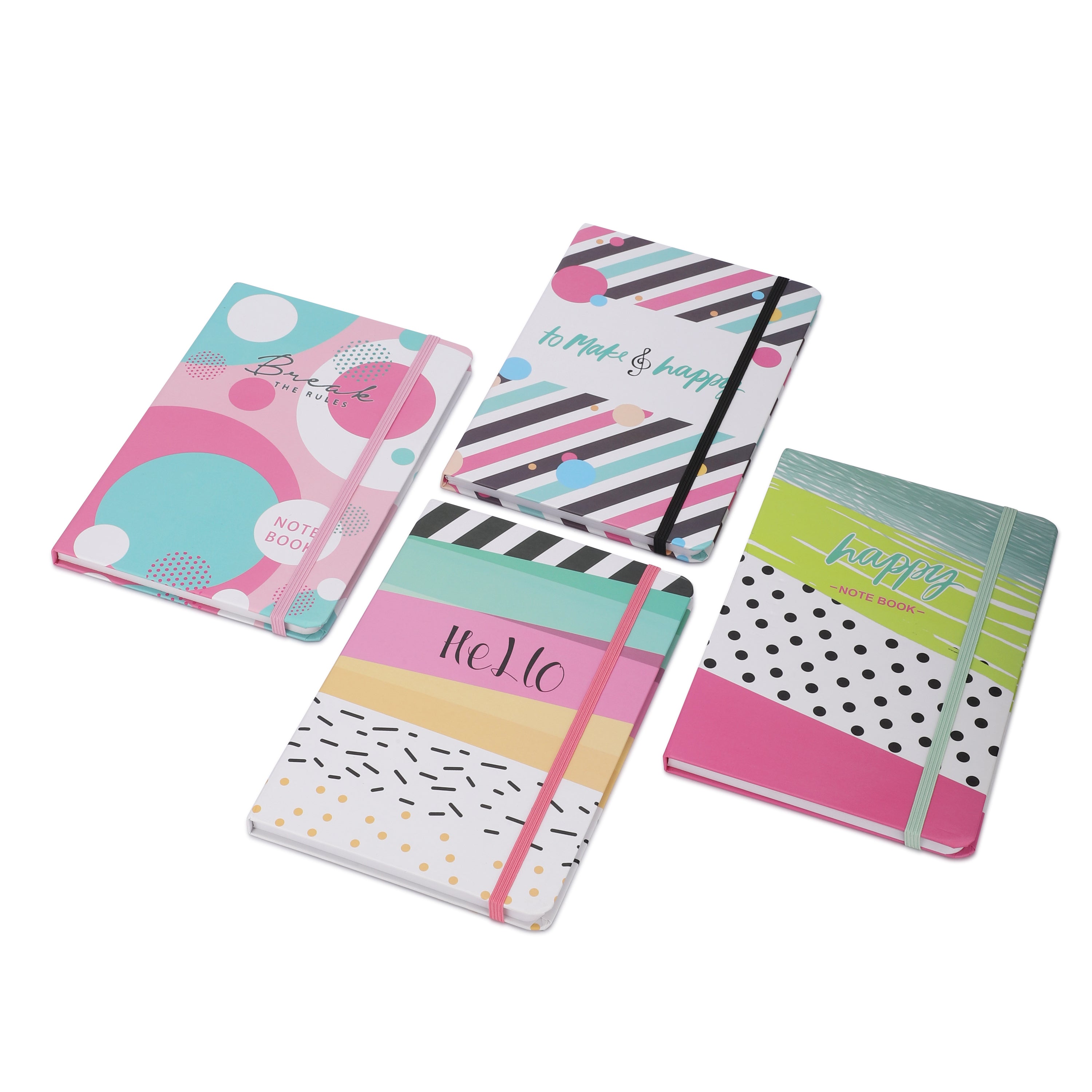 Premium hardbound NoteBook with Elastic band