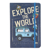 Premium hardbound Notebook A5 with Elastic band