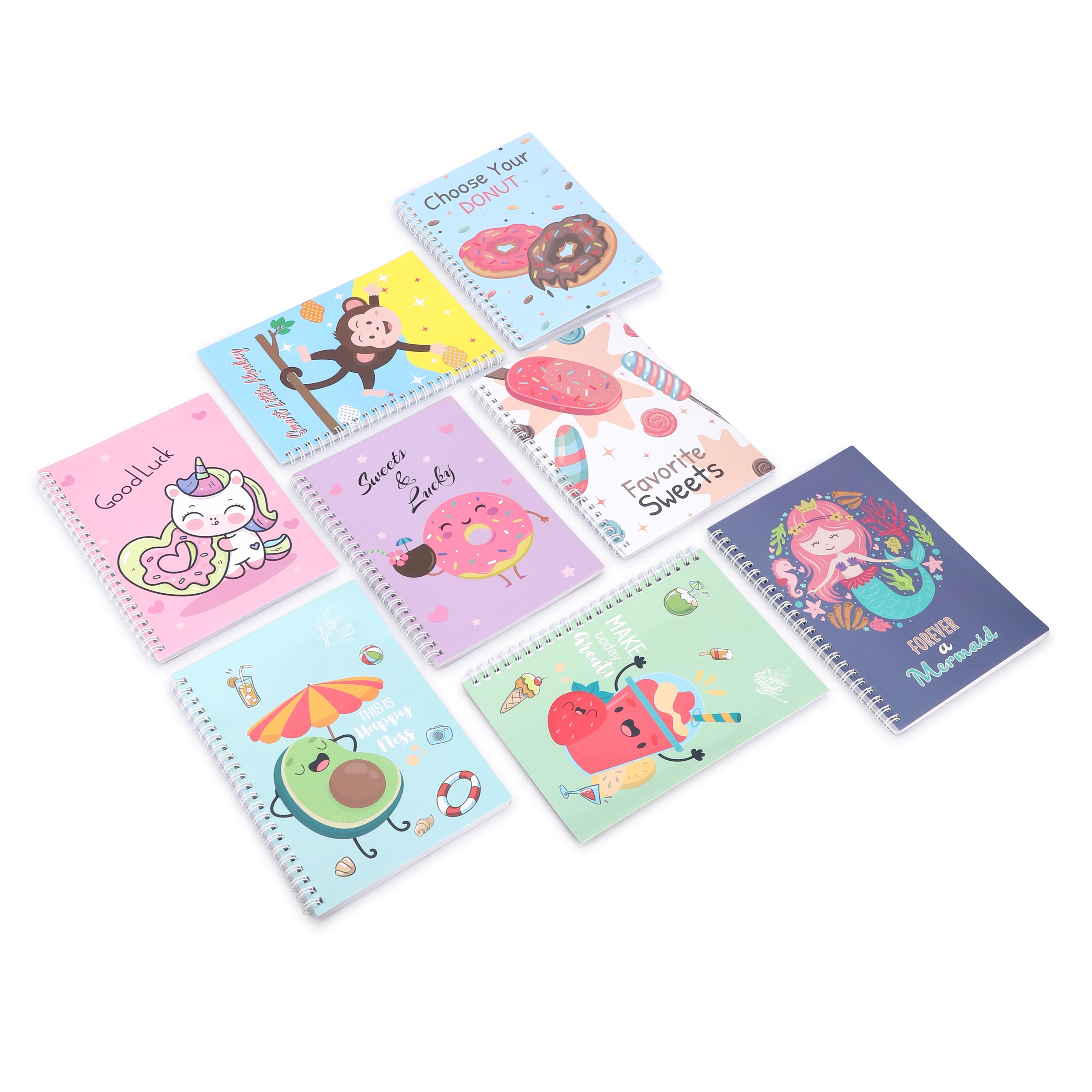 Premium Spiral Diaries with Matching Pens ( Set of 2 assorted)