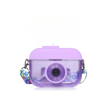 Camera Shaped Kid's Water Bottle – BPA-Free, Leak-Proof