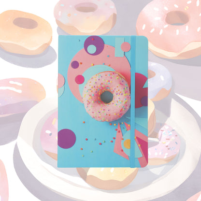 Premium hardbound Notebook with Elastic band
