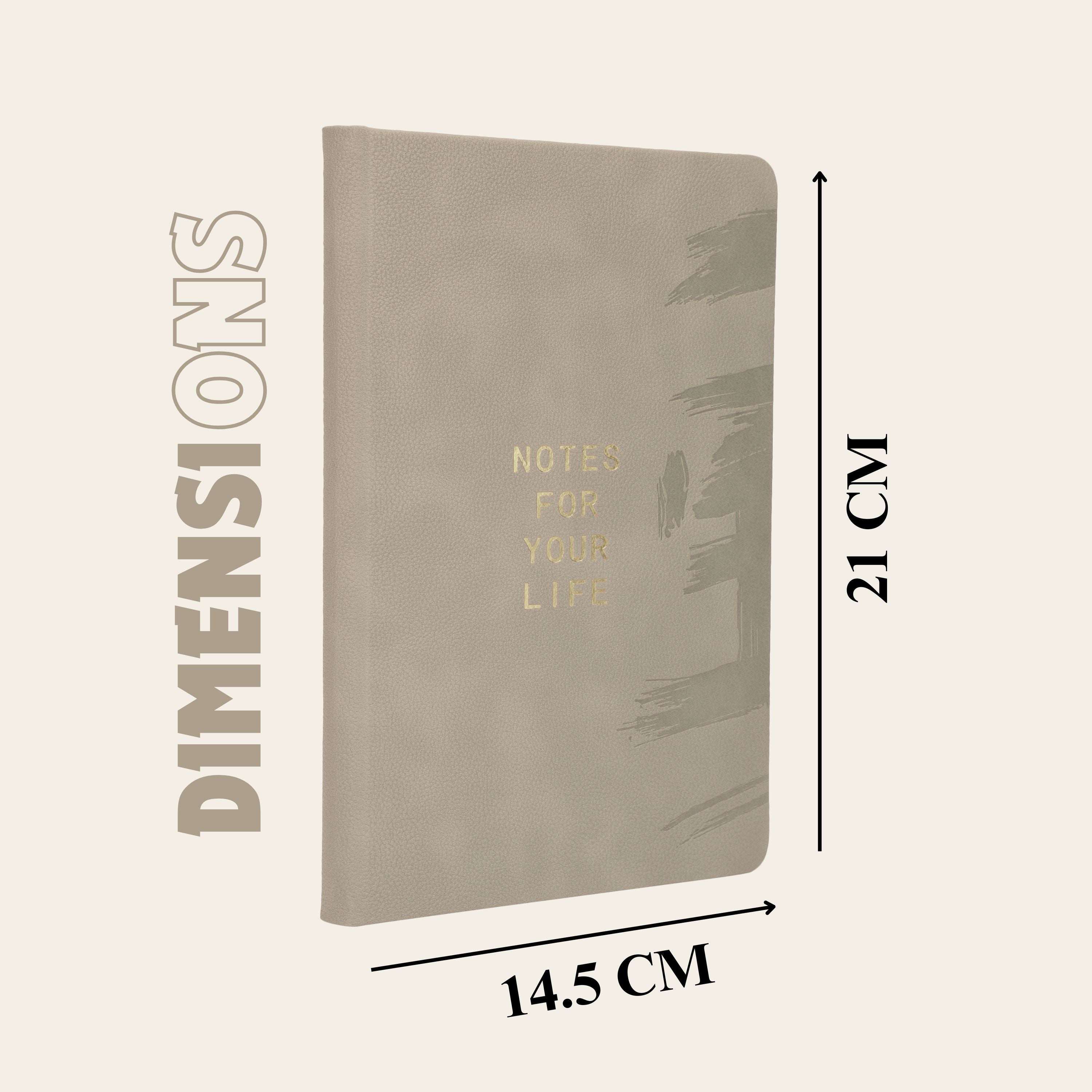 Premium Note Book with leather cover