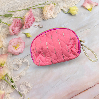 Premium quilted pouch