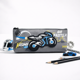 Motorcycle DesignPencil Case/pouch, with Zipper Closure