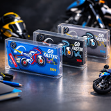 Motorcycle DesignPencil Case/pouch, with Zipper Closure