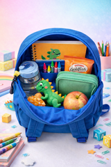 Cute Giraffe Kids Backpack | Cartoon Animal School Bag for Toddlers | Lightweight Preschool & Travel Bag