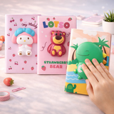 Premium 3D Squishy Character Notebook A5