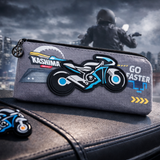 Motorcycle DesignPencil Case/pouch, with Zipper Closure