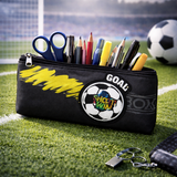 Football Pencil Case/Pouch, with Zipper closure