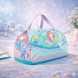 Cute Travel Duffle Bag | Cartoon Weekender Bag with Handle | Lightweight Storage Bag for School & Trips