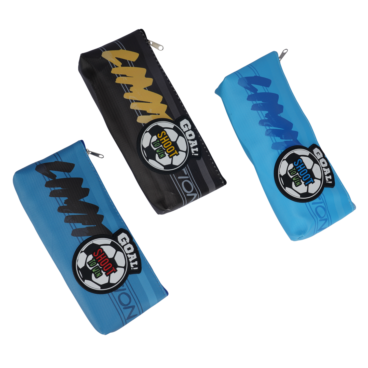 Football Pencil Case/Pouch, with Zipper closure