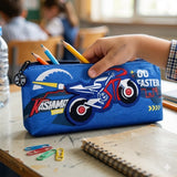 Motorcycle DesignPencil Case/pouch, with Zipper Closure